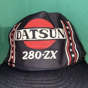 Late 70’s Vintage Nissan Datsun 280-ZX Trucker Hat 70’s 80s Snapback Cap